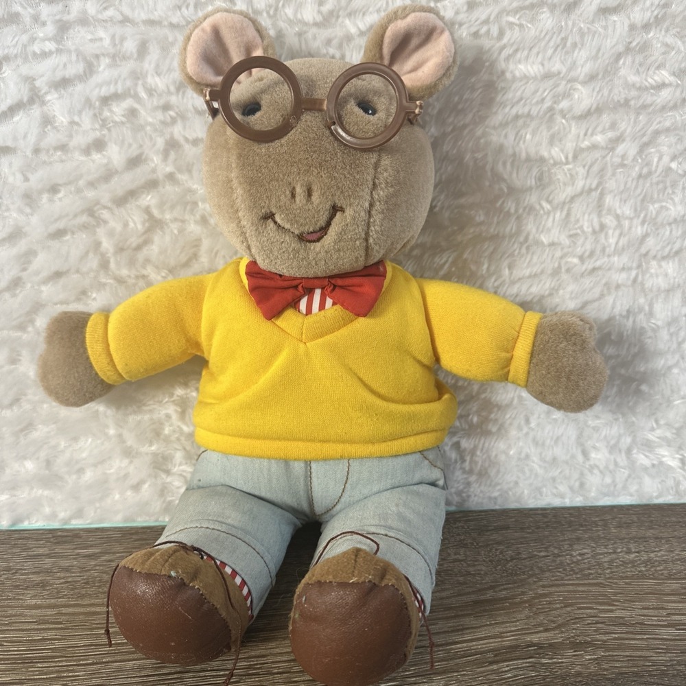 Arthur Plush Doll Eden PBS Kids Character Stuffed Animal Toy Vintage